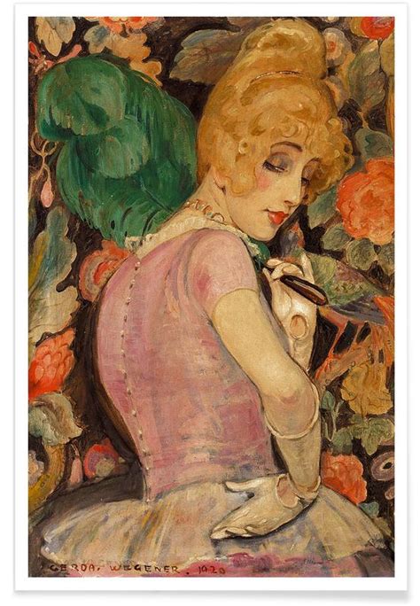 gerda wegener portrait of lili elbe poster juniqe