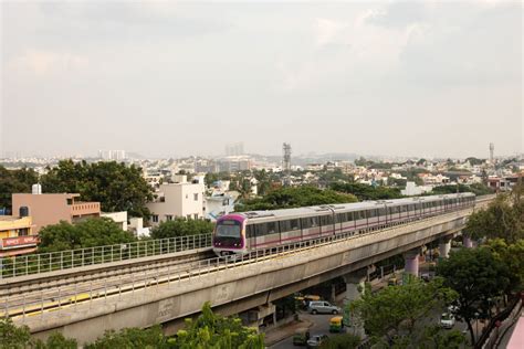 bangalore airport metro namma metro blue line route map and cost