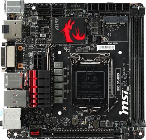 Msi B85i Gaming B85 Lga1150 Mini Itx B85i Gaming Płyta Główna