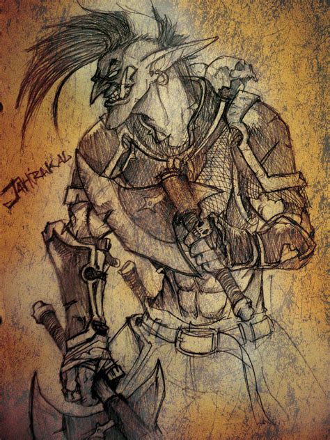 Jahrakal The Troll Warlord By Umbell On Deviantart