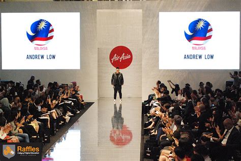 Andrew Low represented Malaysia in the finals of AirAsia Runway Ready ...
