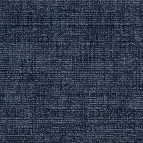 Dark Blue Solid Soft Chenille Upholstery Fabric Blue Fabric Chair