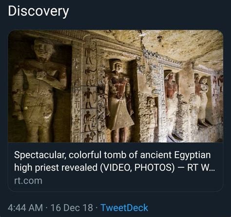 Spectacular Colorful Tomb Of Ancient Egyptian High Priest Revealed Video Photos Rt W