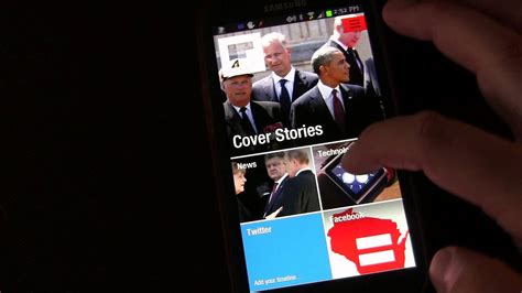 flipboard news app android app review and demo youtube