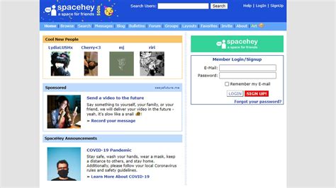 Spacehey Un Site Web Pour Les Nostalgiques De La Plateforme Myspace