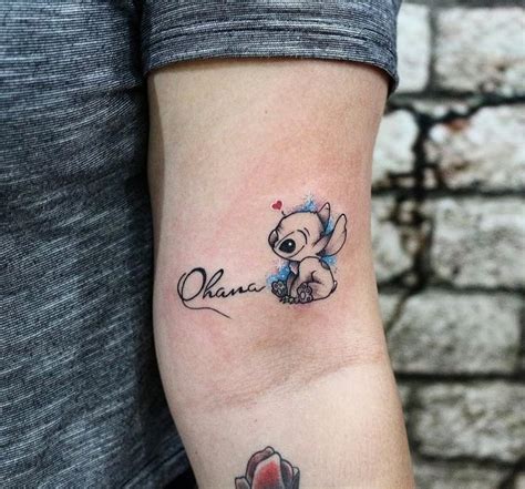 Ohana ️ Lilo E Stitch Tatuagem Tatuagem Ohana Tatuagem
