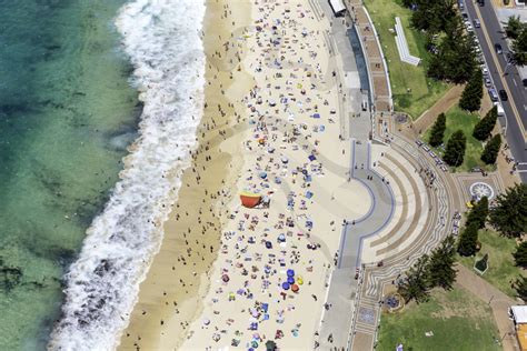 Coogee Beach Aerial High Resolution Stock Photos Sydney Download Now