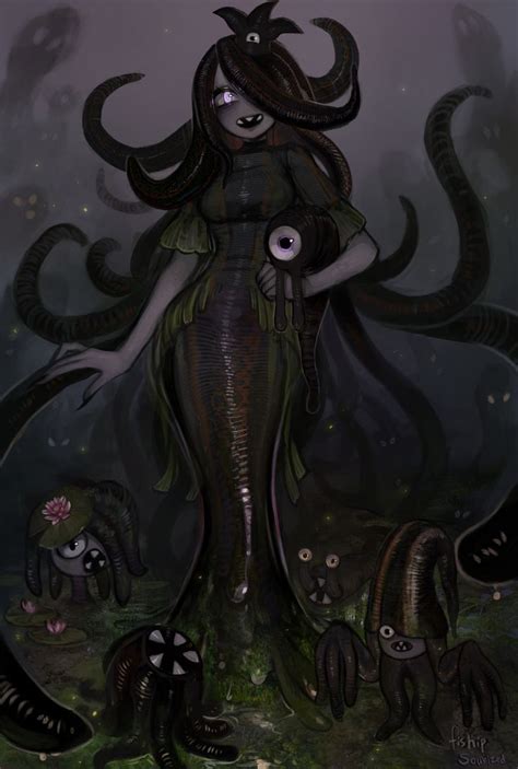 Fhtagn And Tentacles Fantasy Character Design Concept Art Characters