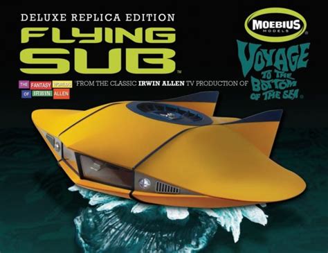 Moebius Models Deluxe Metal Flying Sub A Closer Look Culttvmans