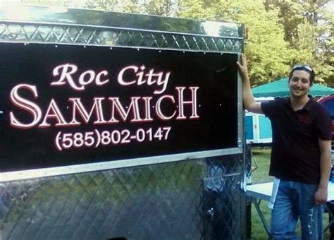 Roc City Sammich Sandwich Food Truck Sammich Rochester Ny Food Trucks Creative Food East