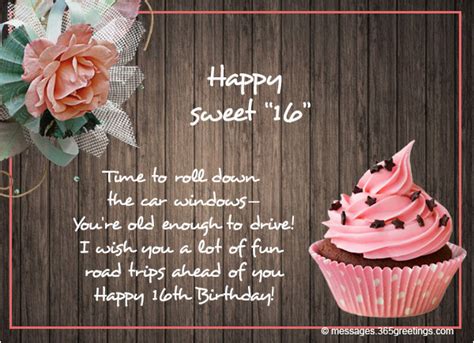Wishing you the sweetest and most beautiful 16th birthday celebration. Funny Sweet 16 Birthday Cards 16th Birthday Wishes ...