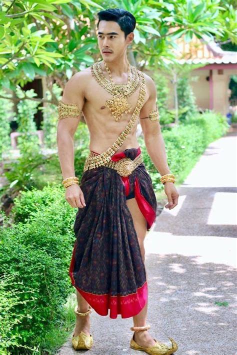 pin von little ball auf thai costume thailändische mode traditionelle kleidung männermode