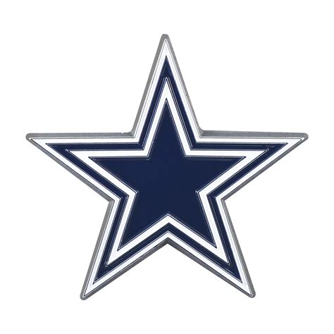 Fanmats Dallas Cowboys Emblem Chrome
