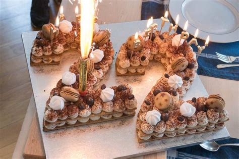 Number Cake Tiramisu Recette Gateau En Chiffre Tarte Anniversaire