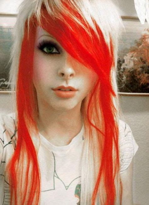 How To Take Care Of Synthetic Hair Extensions Funky Hair Colors Emo Hair Color Emo Haircuts
