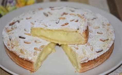 Tarte à la crème anglaise CuisineThermomix