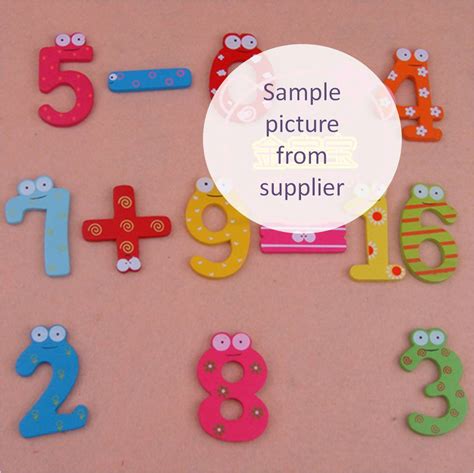 Simply Cute Elegant Accessories And Cute Stationery Magnets Numbers