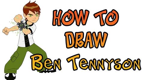 How To Draw Ben Tennyson Ben 10 Omniverse How To Draw Ben 10 Easy