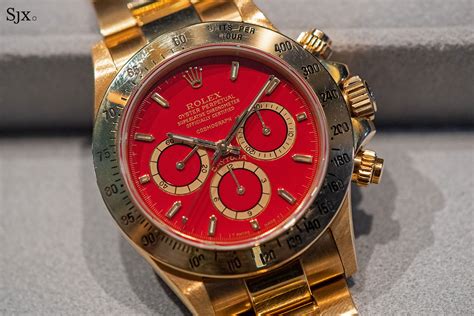 Sale Rolex Red Face With Diamonds In Stock
