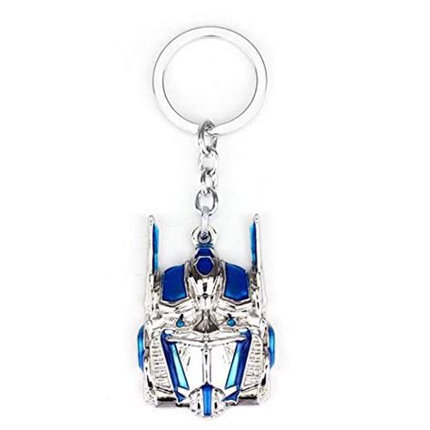 Ave Transformers Optimus Prime Mask Metal Keychains Key Ring Holder