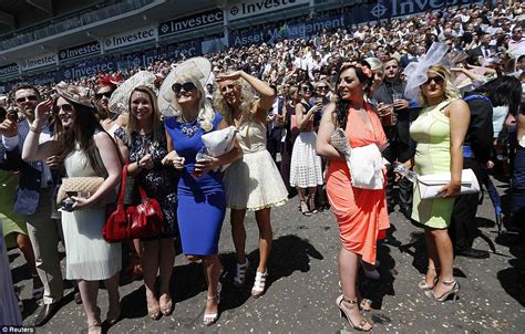 epsom ladies day sees fillies in fascinators and fancy frocks descend on the derby daily mail