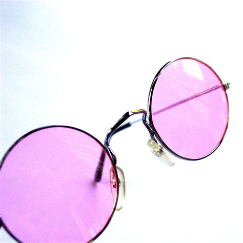A Rose Colored Glasses Vintage Wire Rimmed Sun Glasses The