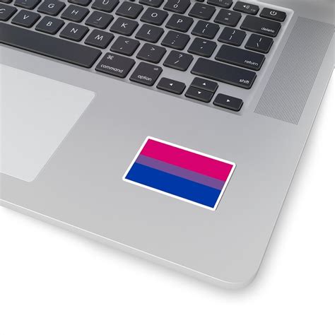 bisexual sticker bi pride sticker bisexual pride sticker etsy