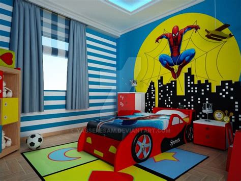 18 Astounding Superhero Themed Kids Room Designs That