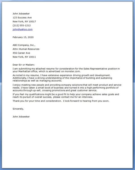 When writing a formal or business letter, presentation style and format is key to making a good first impression. Attention Grabbing Cover Letter Template - Online Cover Letter Library