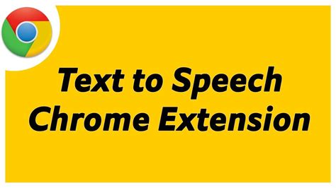 Chrome is the most powerful browser out there. Google Text to Speech Reader Extension for Chrome Browser ...