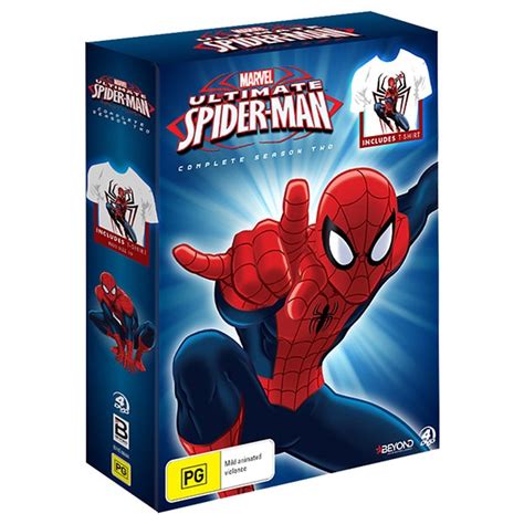 Ultimate Spider Man T Shirt And Dvd Pack Dvd Target Australia