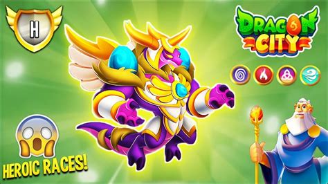 Dragon City New Heroic Races🐲 Youtube