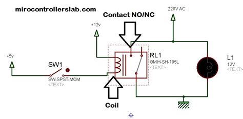 Relay Driver Circuit Using Ic Uln2003 With Applications
