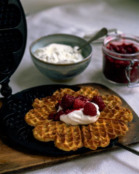 This recipe, as written, yields approximately 2 cups of matter, which. Can I Use Semovita To Make Waffle : Semolina Waffles Easy Waffle Recipe Cooking With Thas ...