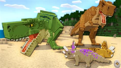 Dinosaurs Have Invaded Minecraft Craft Tame Battle Dinosaurs
