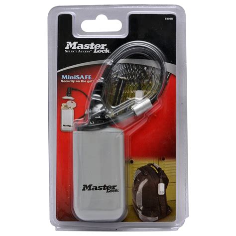 Hardened metal case foam backed to protect car. Master Lock Compact Portable Mini Key Safe | Bunnings ...