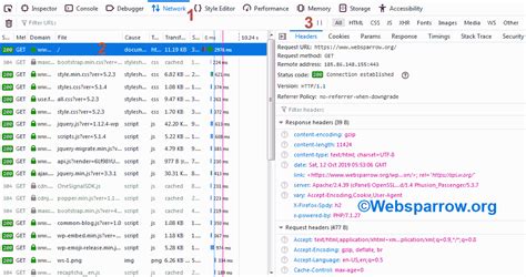 How To View Headers In Mozilla Firefox Websparrow