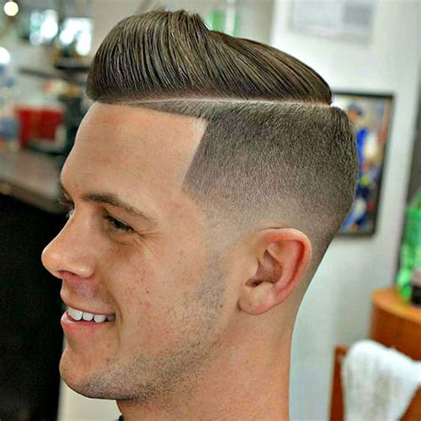 The line up haircut, also known as the edge up or shape up, is more popular than ever as barbers show off their skills and designs. The Tape Up Haircut | Men's Hairstyles + Haircuts 2017