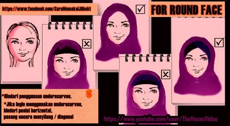Namaaaaaa dah dipanggil untuk masuk dalam operation room. Tutorial Hijab Buat Muka Yang Bulat - Ragam Muslim