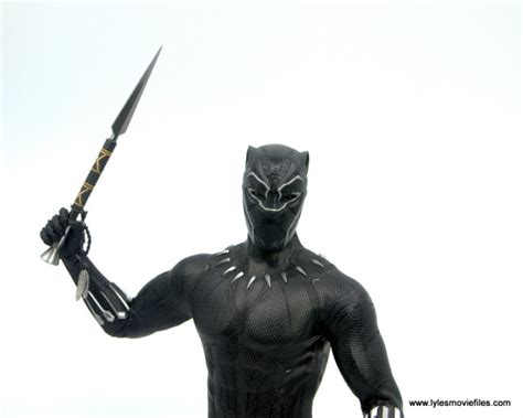 Hot Toys Black Panther Figure Review Holding Spear Lyles Movie Files