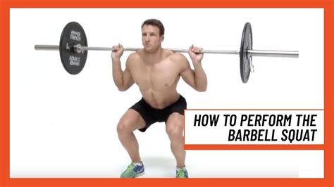 How To Perform The Barbell Squat With Perfect Form Menshealth Uk
