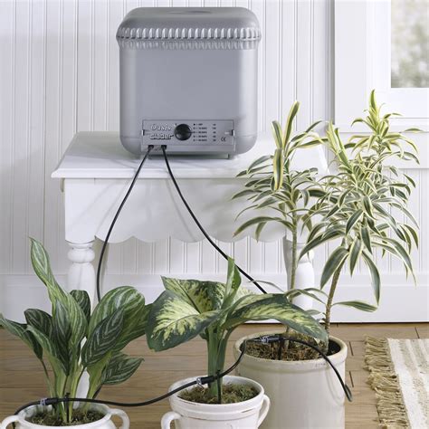 The Automatic Plant Watering System Hammacher Schlemmer
