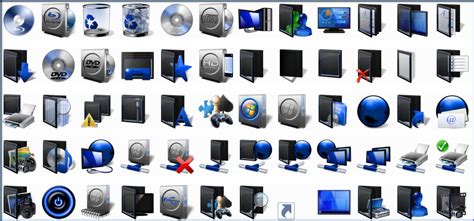 Baixar Icon Pack Full Glass Blue Icon Pack Windows Vista Para Windows 7