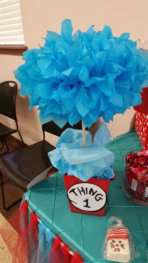 A celebration quite like this. Thing 1 and Thing 2 Baby Shower Party Ideas | Photo 1 of ...