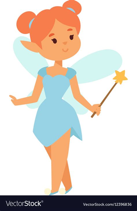 Fairies Cartoon Character Royalty Free Vector Image