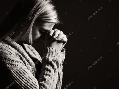 Praying Woman Stock Photo By ©itsmejust 63395215
