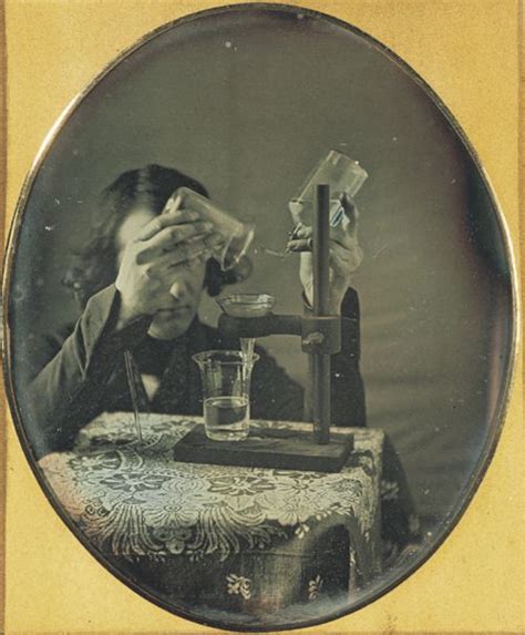 Ca 1843 Self Portrait Of Robert Cornelius With Laboratory