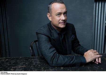 Tom Hanks At SEATTLE ARTS AND LECTURES IN THE TAPER AUDITORIUM AT
