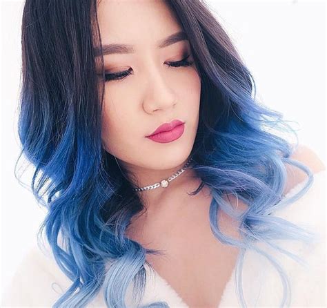21 Blue Hair Ideas That Youll Love Blue Tips Hair Hair Dye Tips