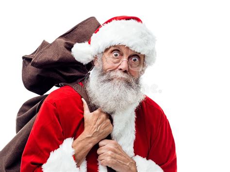 Santa Claus Carrying Christmas Ts Stock Image Image Of Season